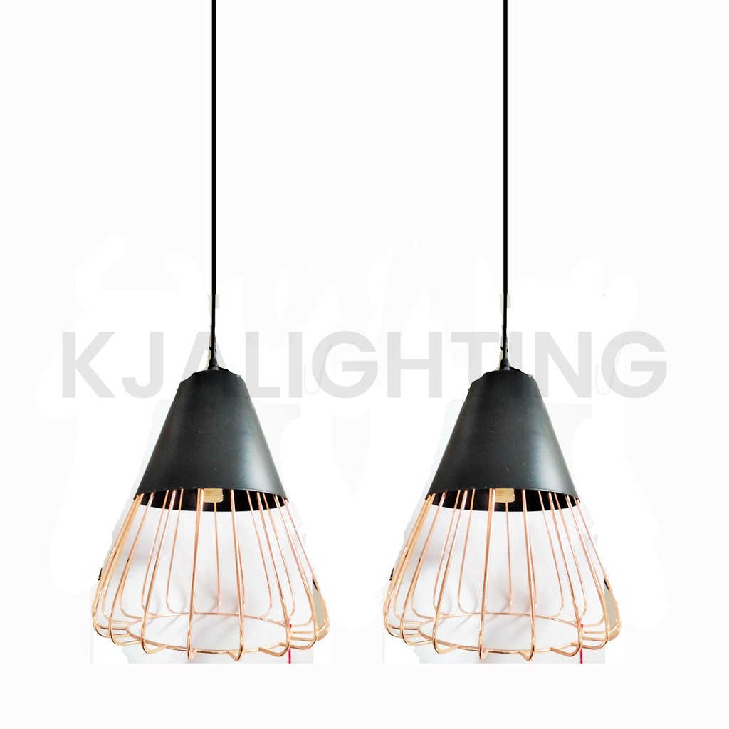 LAMPU GANTUNG CAFE MINIMALIS 1805-B 38CM