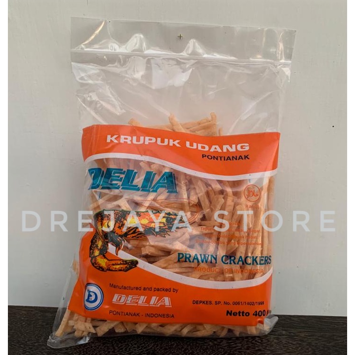 

Kerupuk/Krupuk Udang Delia Khas Pontianak (Bentuk Stick/Stik)