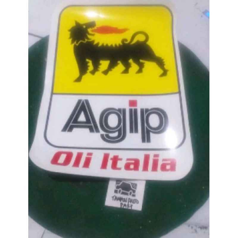 

STICKER AGIP 25X35CM