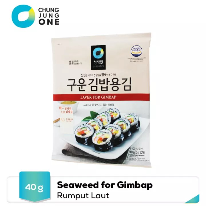 Jual Daesang Chung Jung One Laver For Gimbap Kimbap Seaweed Gram Sushi Nori Rumput Laut