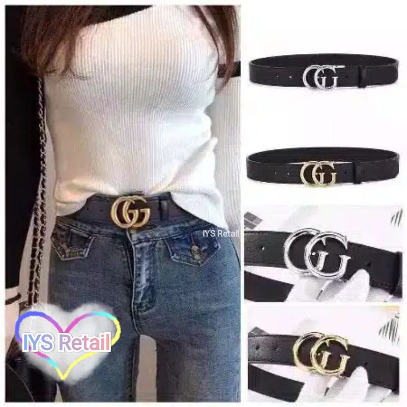 Sabuk/ Ikat Pinggang Model Gucci/ Ikat Pinggang Murah