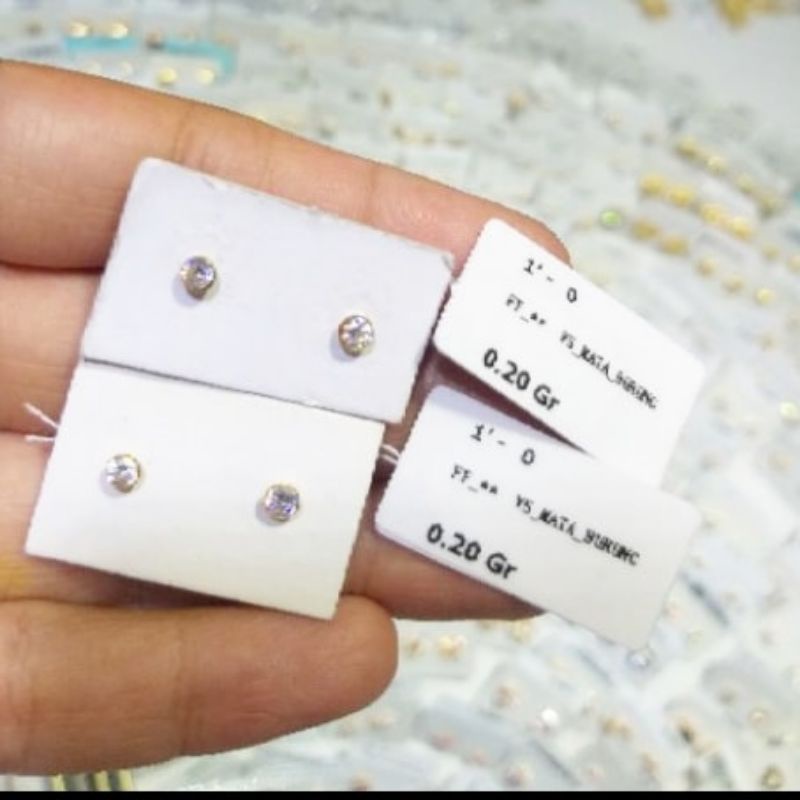 Anting tindik mata SQ5"Semar nusantara"