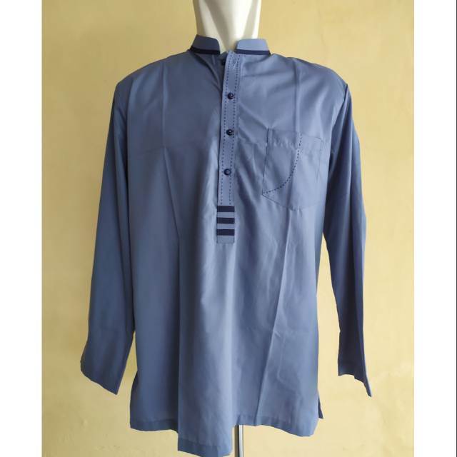 Baju KOKO AL - LUTHFI WARNA LENGAN PANJANG