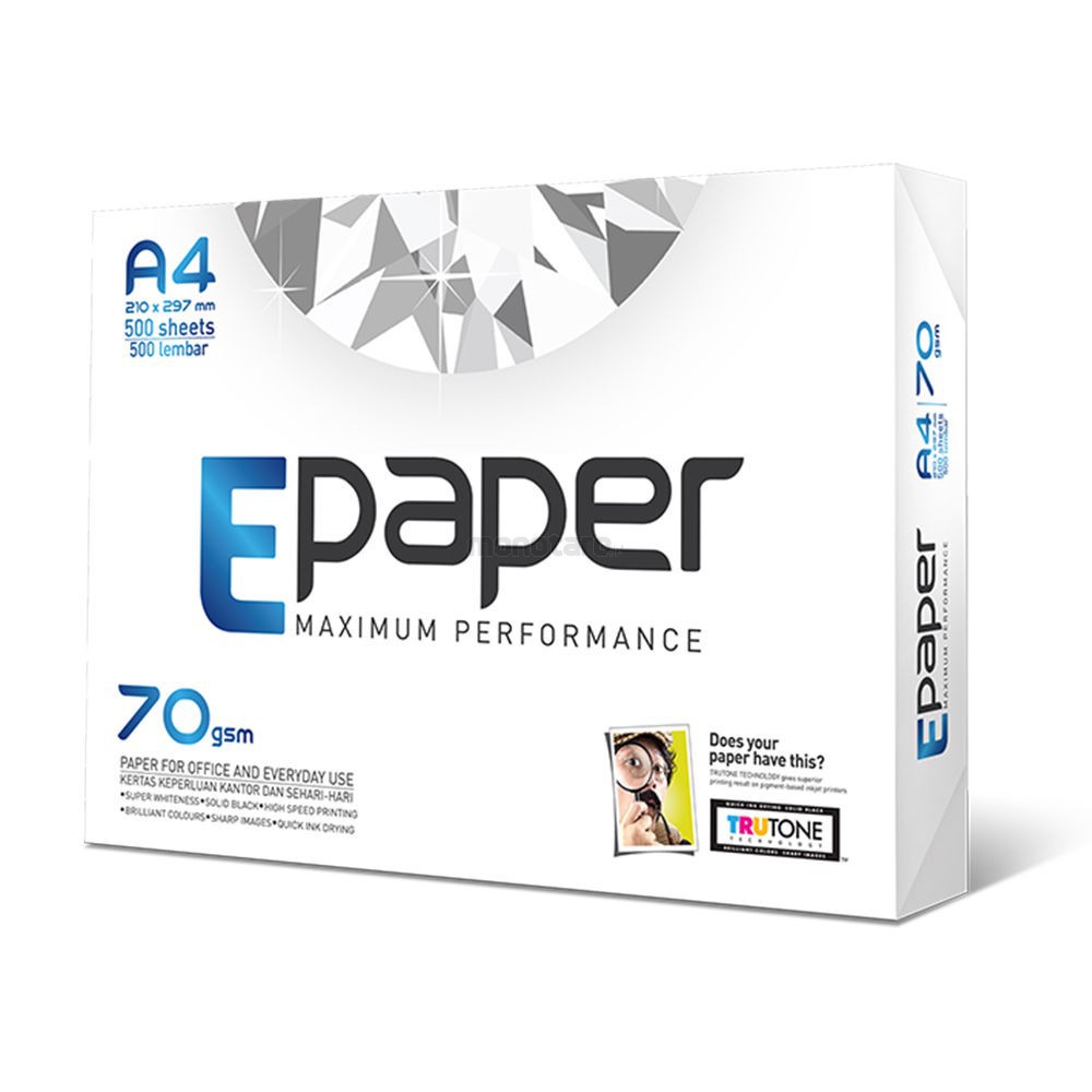kertas hvs e-paper a4 70gr