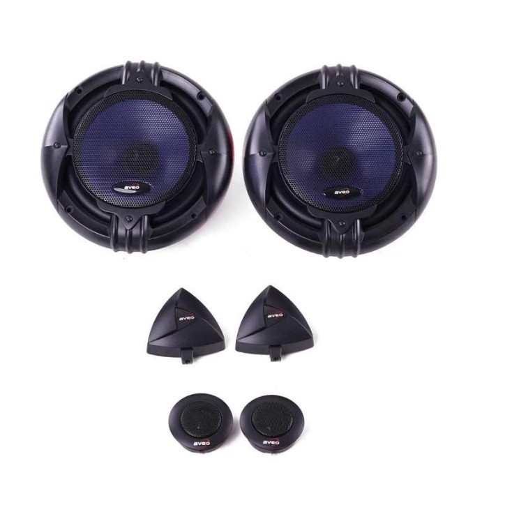 Speaker mobil Split 6.5inch VOKAL TWEETER crosover AVEO AE SS636