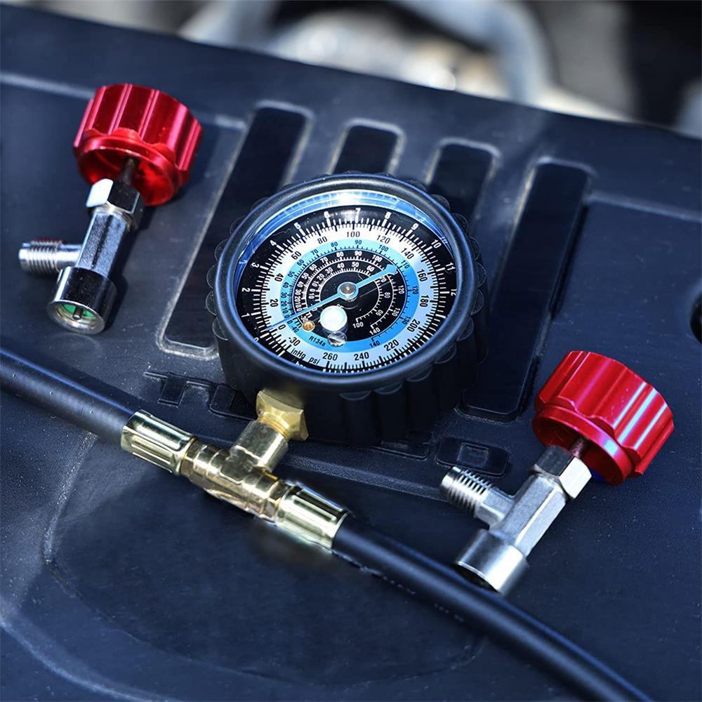 Top R1234yf Can Tap Kit Aluminium Alloy Aksesoris Onderdil Mobil Ac Mobil Fitting Ac Dengan Tusukan Can Tap