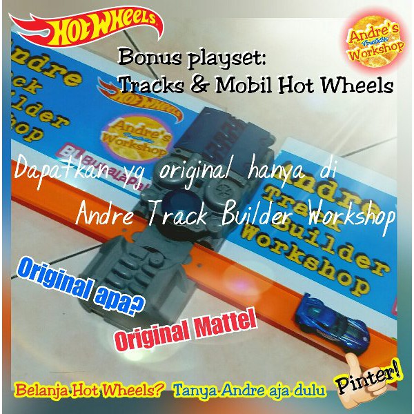 membuat track hotwheels sendiri