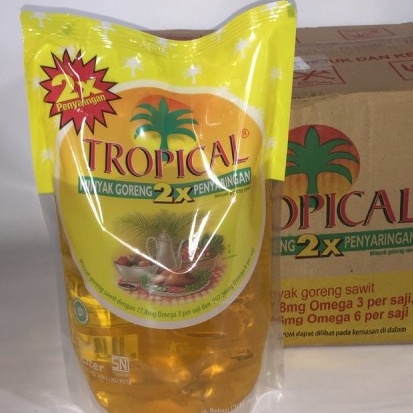 

Minyak Goreng Tropical 1 Liter/ Kemasan Pounch
