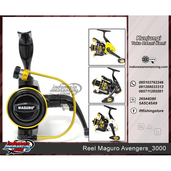 New Sale Reel Pancing Maguro Avengers_3000