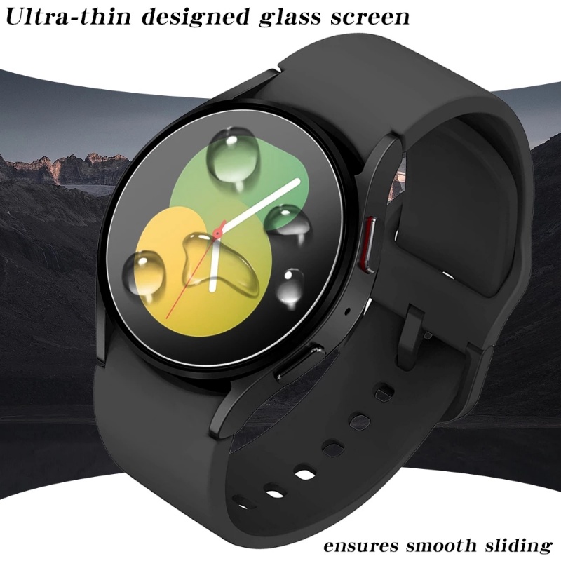 Film Tempered Glass Pelindung Layar Smartwatch Samsung Galaxy Watch 5 Pro Full Cover Anti Gores