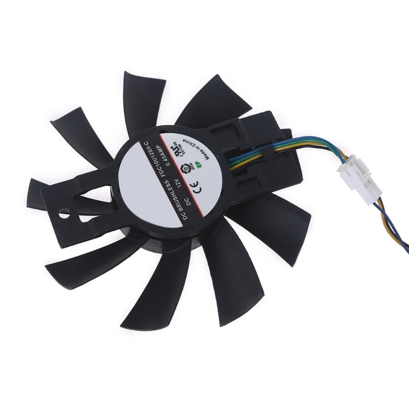 Bt Cooler Fan Untuk Dataland RX470 570kipas VGA Kartu Grafis Pendingin 4Pin 12V 0.45A