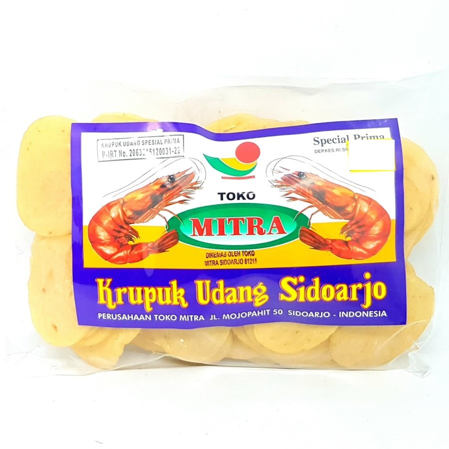 

MITRA KERUPUK UDANG PRIMA 500gr | KRUPUK SHRIMP OLEH KHAS SIDOARJO