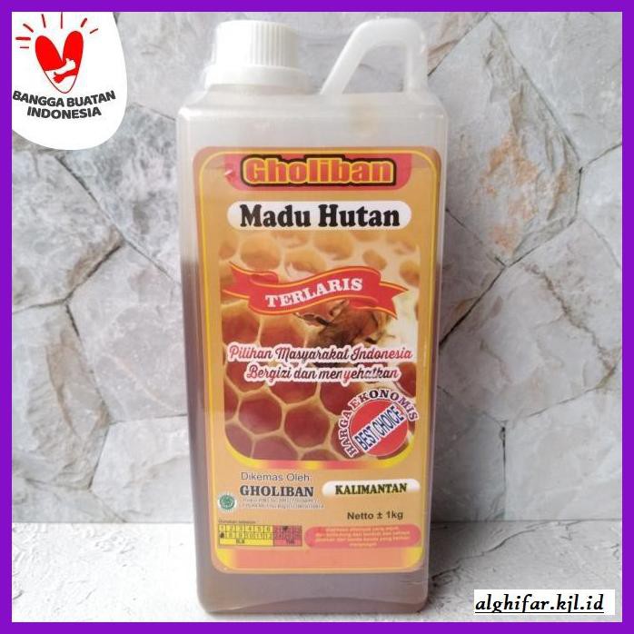 

MADU-MINUMAN- MADU HUTAN KALIMANTAN GHOLIBAN PLUS BEE POLLEN DAN ROYAL JELLY 1 KG -ASLI-BUKAN-KAWE-