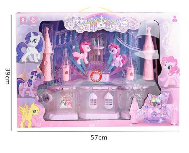 Tma / Mainan Anak Dream Castle Little Pony / Mainan Istana Pony