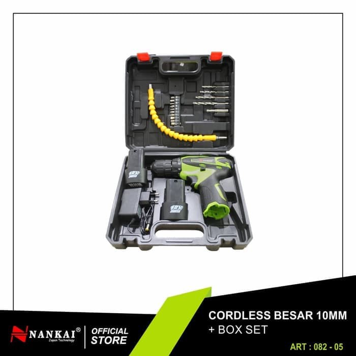 NK Obeng Bor Tangan Elektrik + Charger Nankai