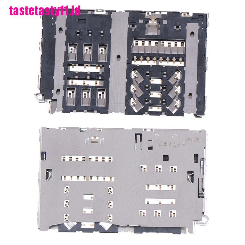 Holder Konektor Modul slot Sim card reader Untuk lg G6 H870 LS993 VS988