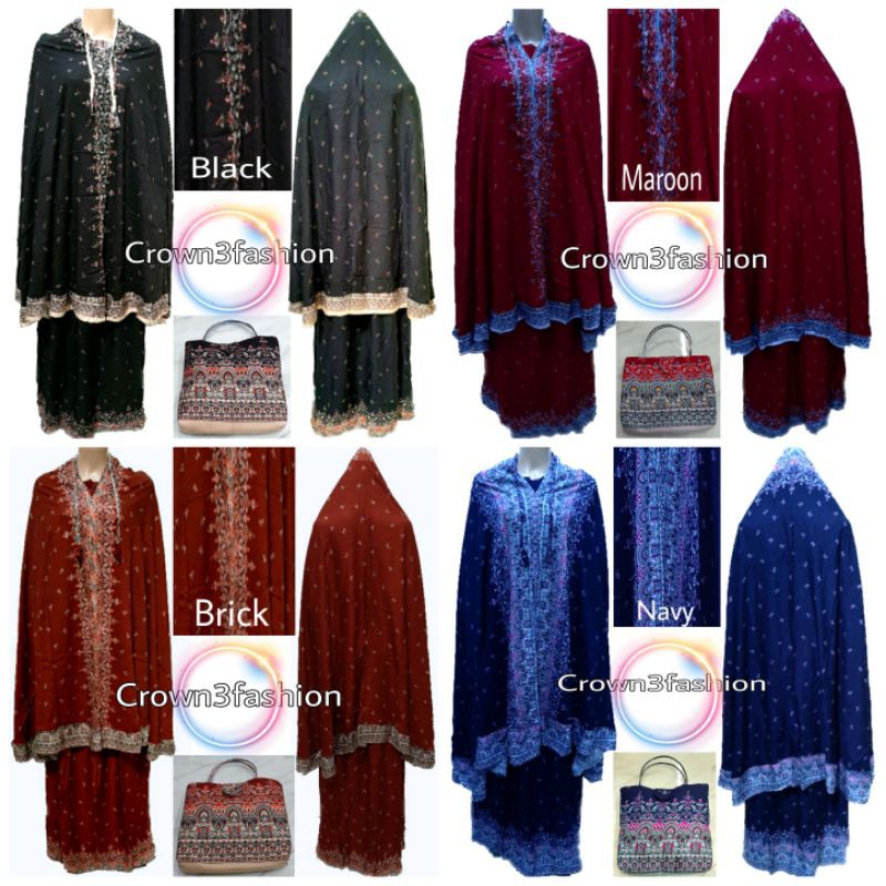 Mukena Bali Katun Rayon Premium Terbaru * COD OK