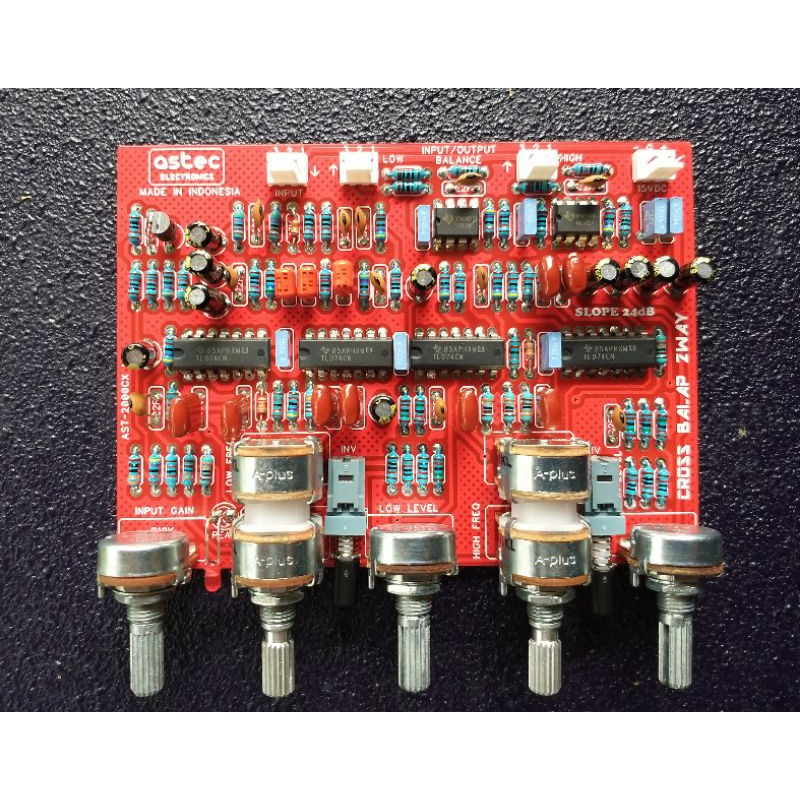 Kit Crossover Aktif 2 Way