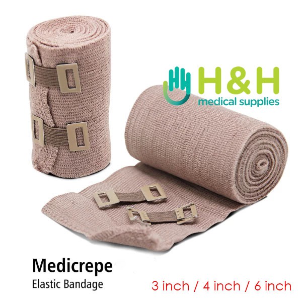 Medicrepe / Elastic Bandage / Perban Elastis / Perban Luka