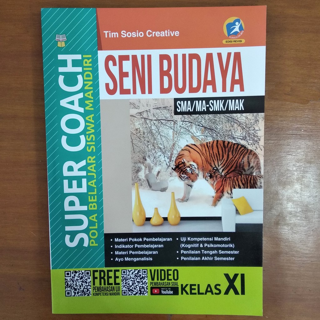 

Buku Super Coach Seni Budaya SMA Kelas XI Kurikulum 2013 Revisi