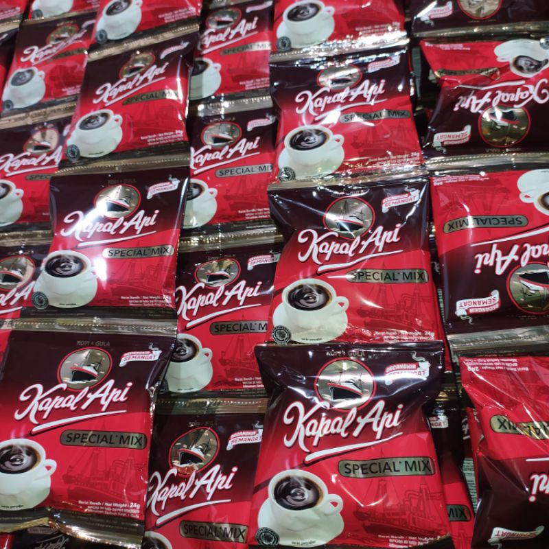 

kapal api special mix 1 renceng isi 10 pcs kopi dan gula