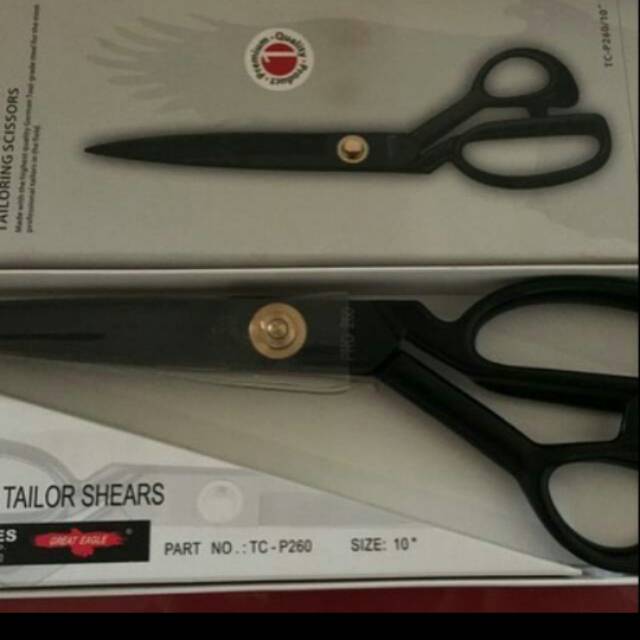 

Gunting Potong Bahan Kain / Great Eagle 10 inch
