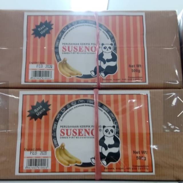 

Keripik Pisang Suseno 500gr
