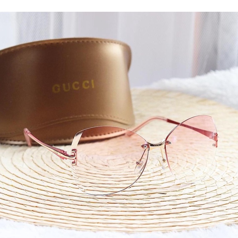 [OPTIK SEAN] PROMO Kacamata Fashion Wanita / Kacamata Gucci T Gc18267
