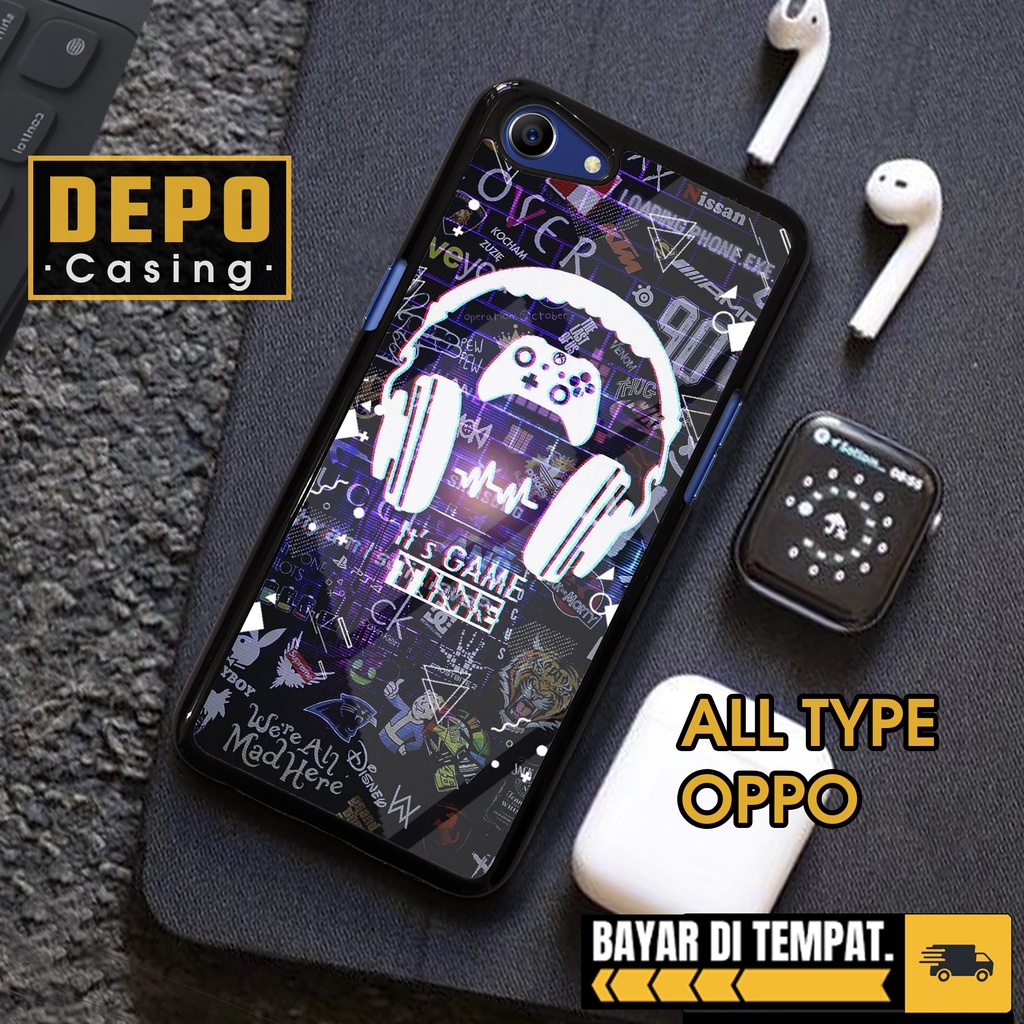 Case Oppo A83 Case Hp Oppo A83 Premium Glossy Depo Casing [GAME] Casing Hp Oppo A83 Aesthetic Kesing