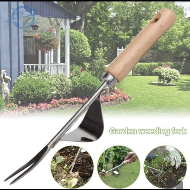 Garden Hand Weeder tool fork multifungsi alat cocok tanam gardener kit