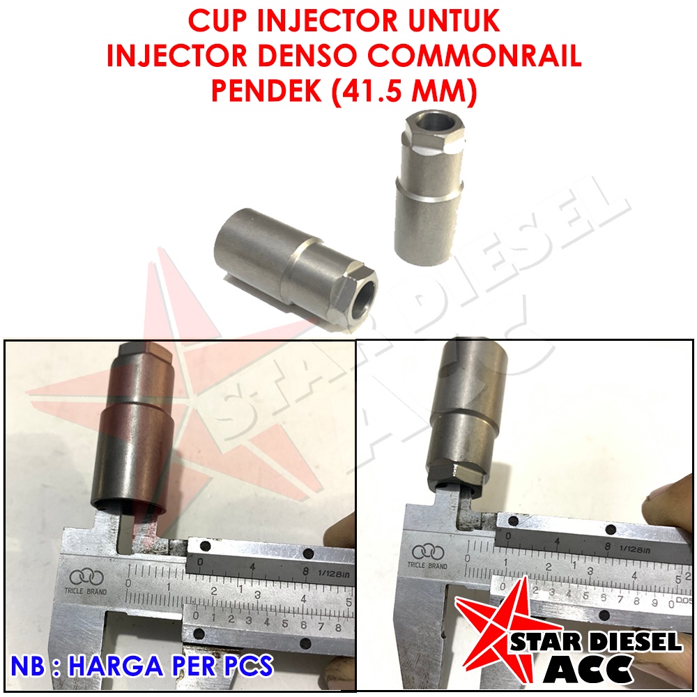 CUP NOZZEL INJECTOR DENSO INJECTOR SUMITOMO INJECTOR KOMATSU INJECTOR DENSO CUP PENDEK