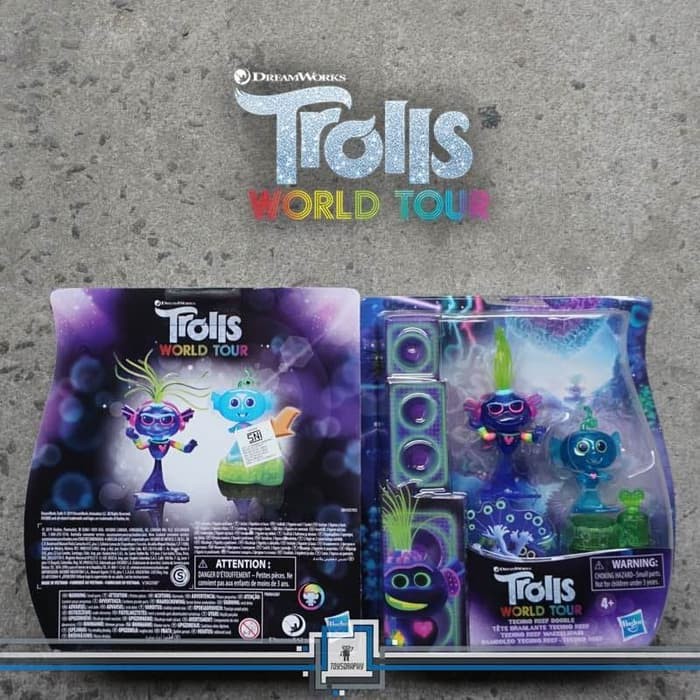 trolls world tour techno reef bobble