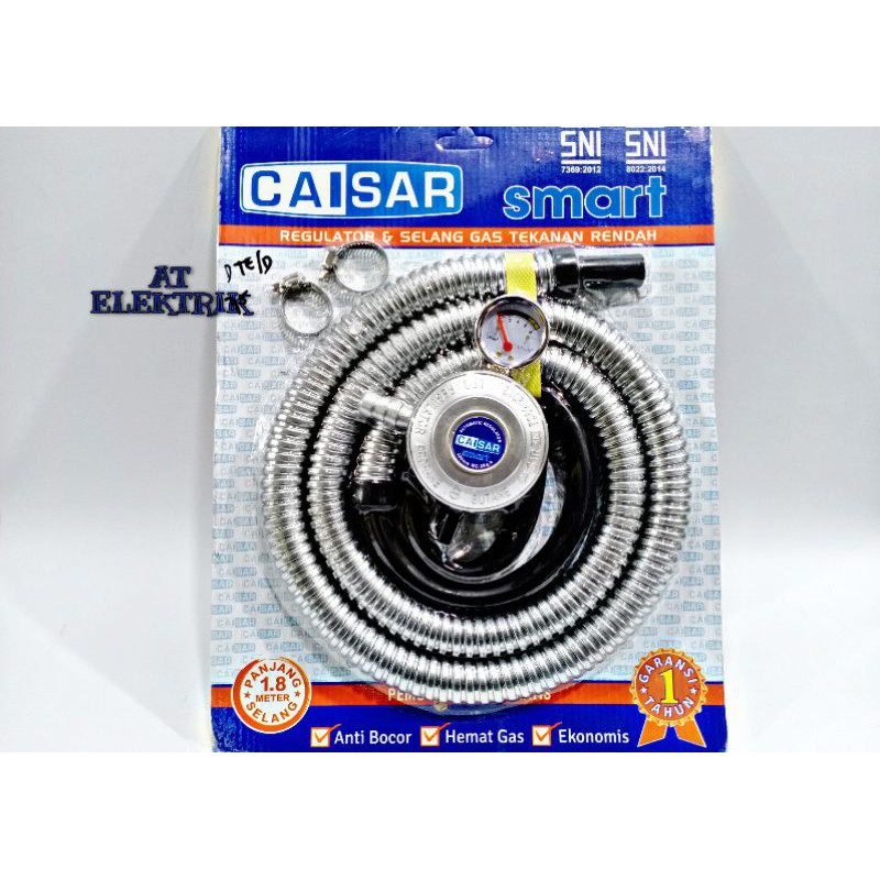 Selang Paket CAISAR / Regulator + Selang Gas CAISAR 1,8 Meter