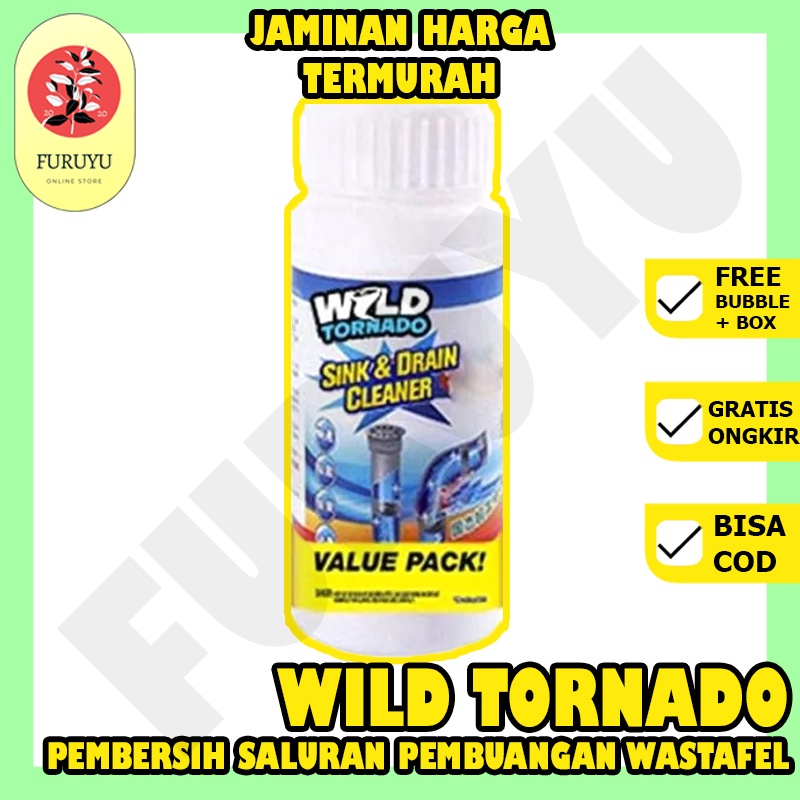 Solusi mampet WILD TORNADO pembersih saluran Pipa Air Toilet WC Wastafel Dapur Tersumbat