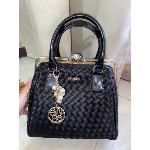 (titip jual) preloved tas webe black - tas jinjing hitam
