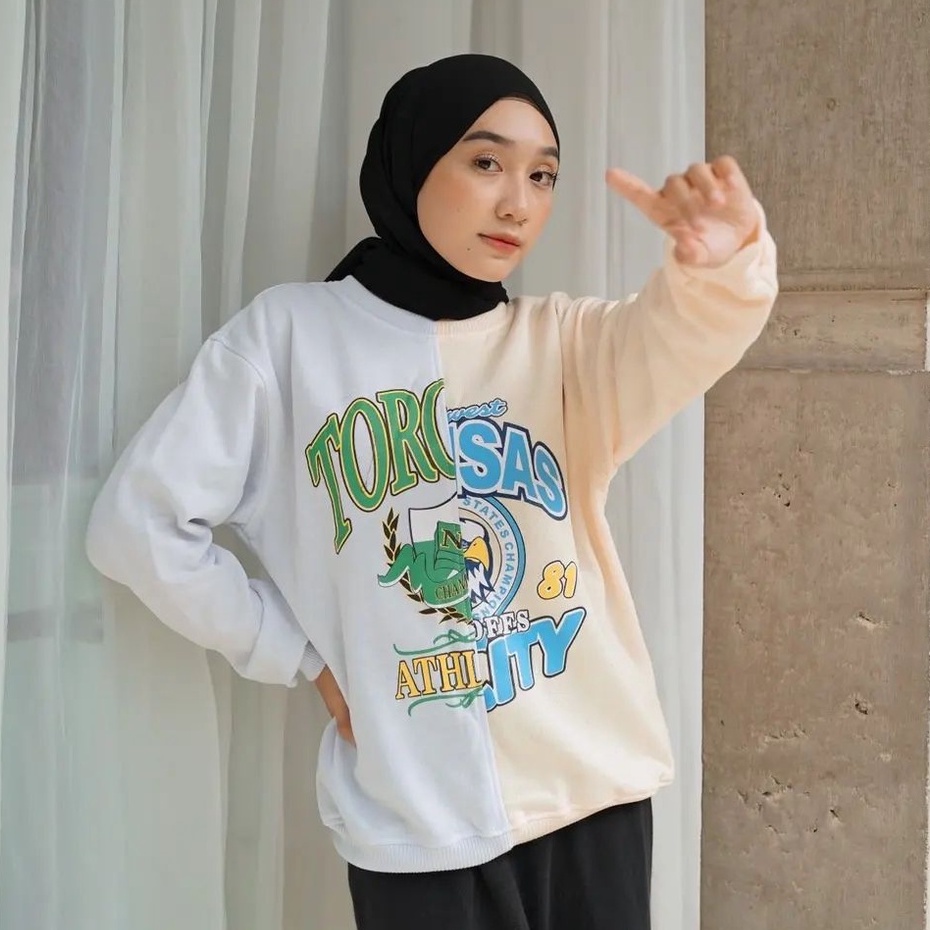 MVP - Athletic City Basic Sweater - Sweater Wanita Terbaru