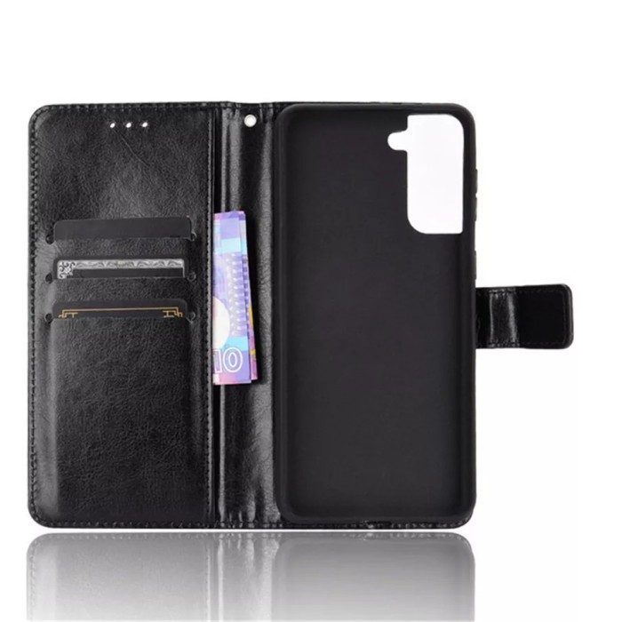 Flip case Samsung Galaxy S21 S 21 Plus Case Dompet kulit Premium Cover