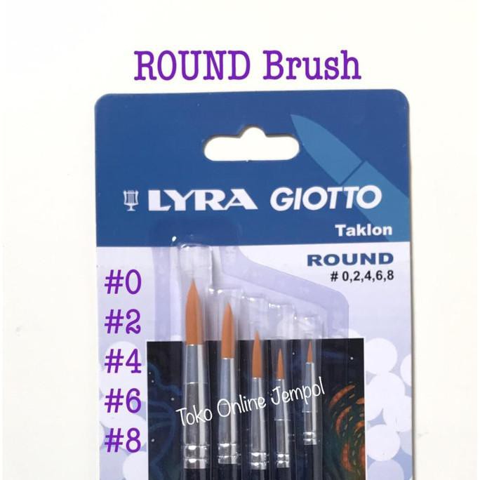 

Ready! Round Brush Isi 5 Kuas Bulat Set Lyra Giotto 569800 Taklon Atk0955Ly Terpercaya