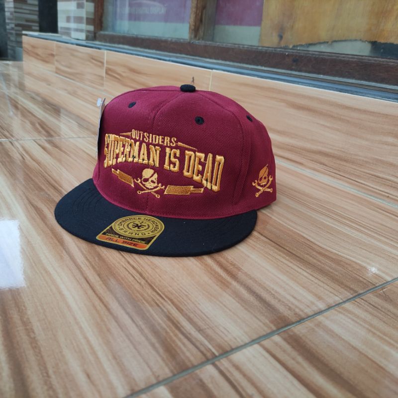 Topi snapback band metal superman is dead