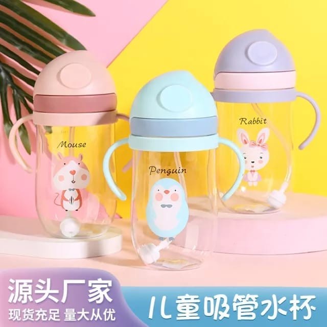 NEW BOTOL MINUM BAYI ANAK GAGANG 400ml/250ML KODE 2037/2123/2121/6767/BALING/2627/TY0860