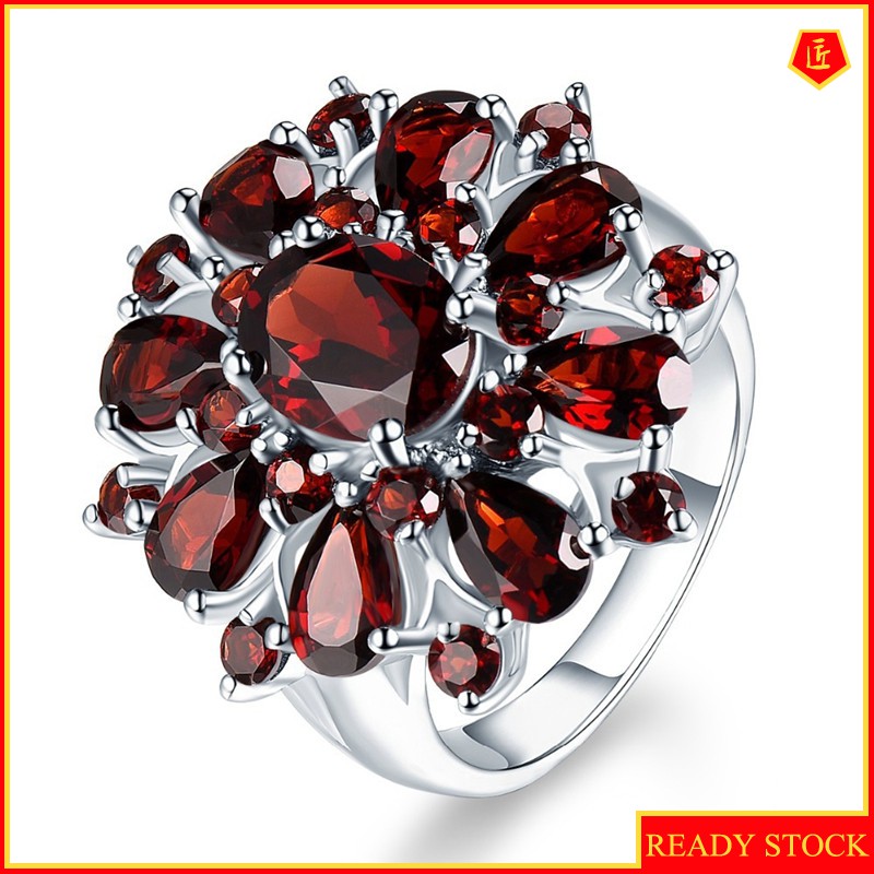 Cincin Ruby Mewah Untuk Wanita