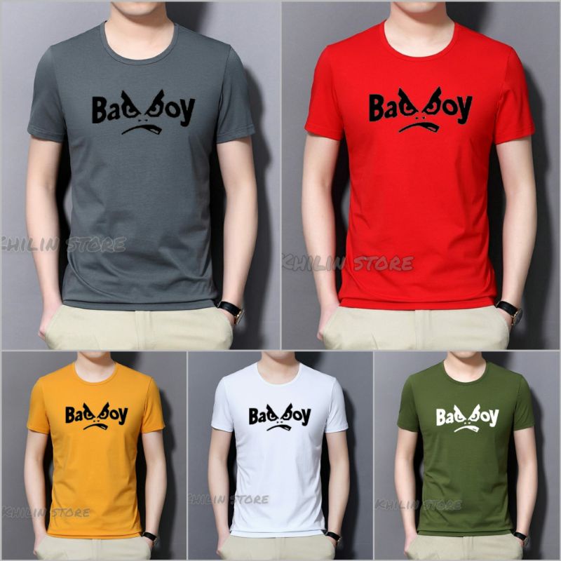 Kaos distro pria Badboy kaos oblong cowok distro baju kaos pria atasan cowok pakaian distro pria dewasa Tshirt laki-laki