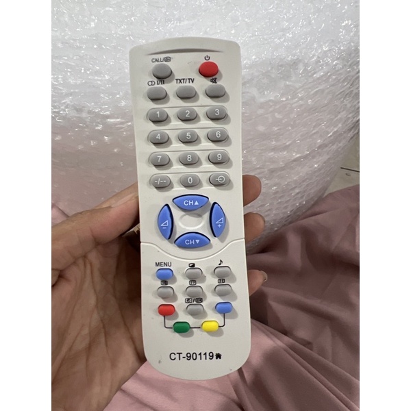 REMOTE REMOT TV TOSHIBA TABUNG CT-90119