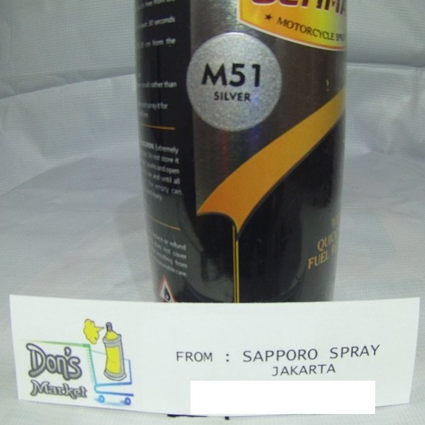 SAPPORO ULTIMATE SILVER M51 400ML