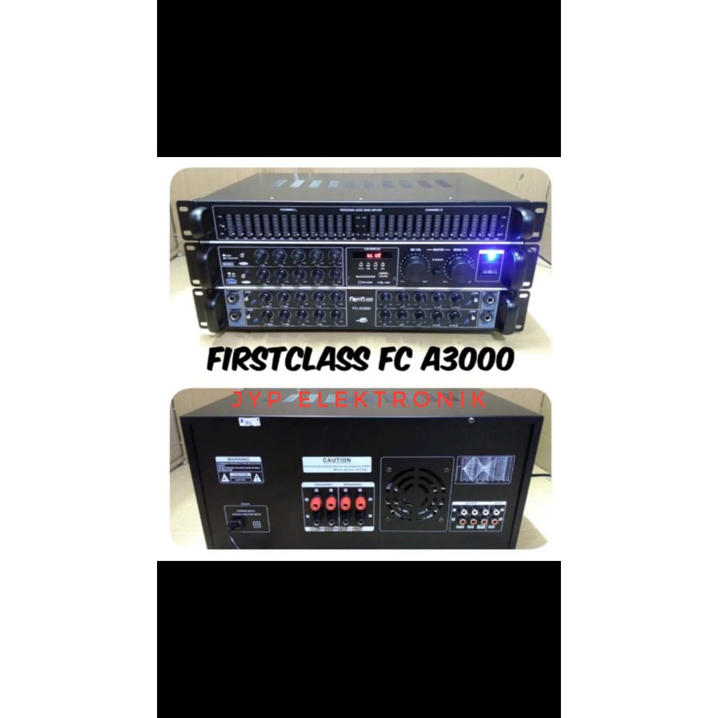 AMPLIFIER MIXER KARAOKE FIRSTCLASS FC A3000 / FCA3000 / FC-A 3000