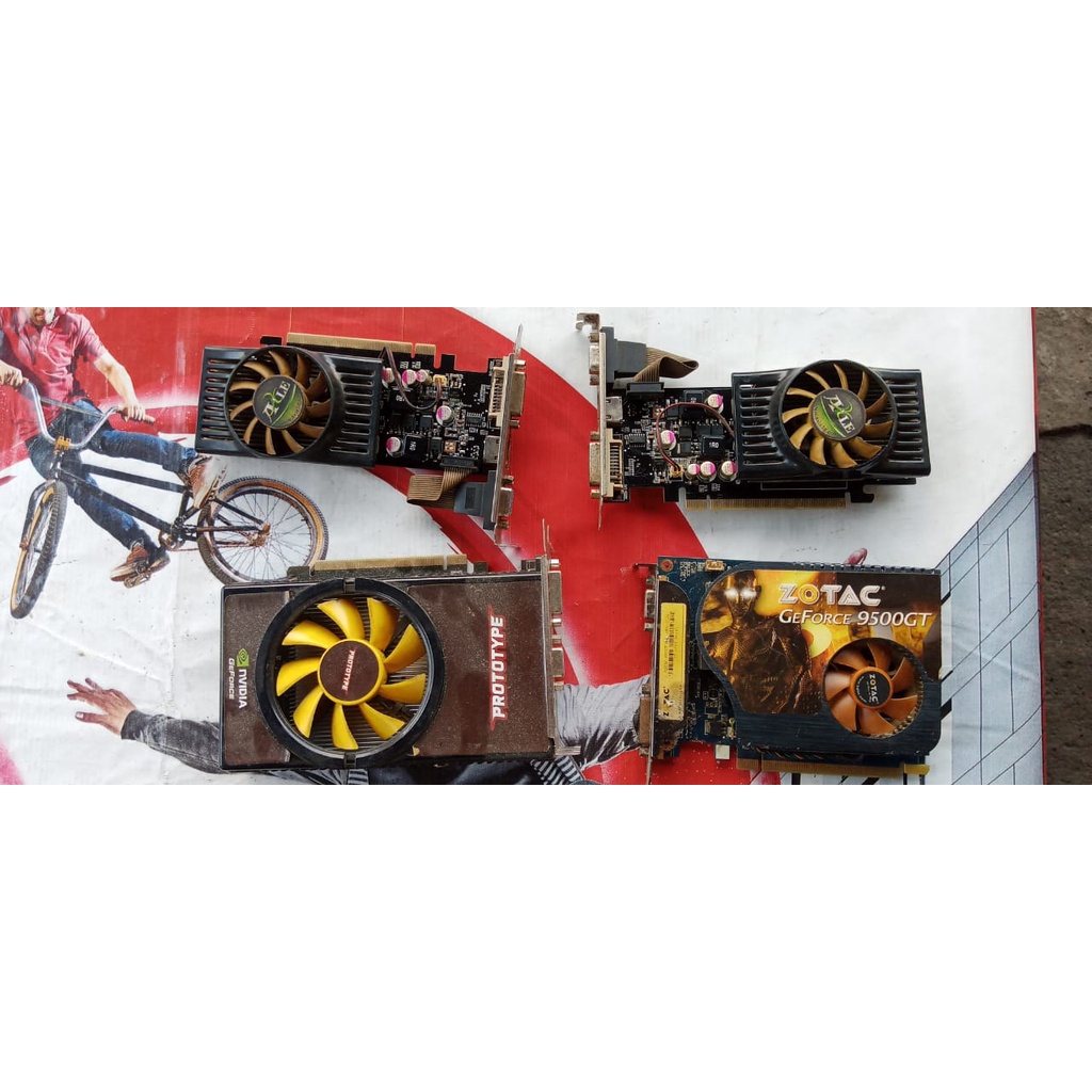 vga 1gb 128bit matot dan no display beberapa merek