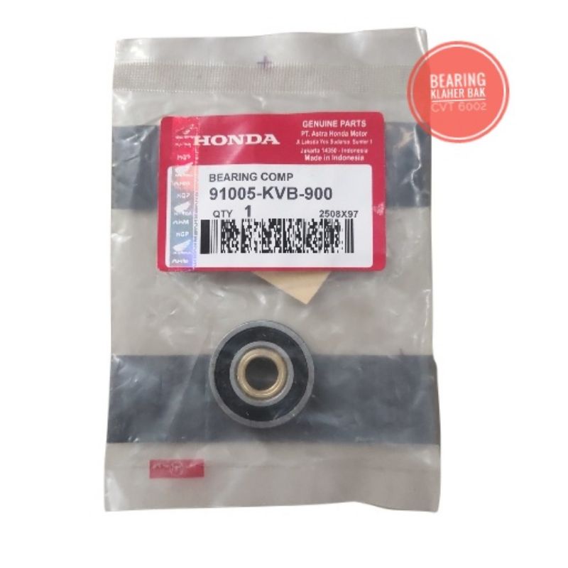 Bearing Lahar Laher Bak Cvt Honda Beat fi Scoopy Vario Fi 150 Pcx Beat Karbu 6002 Rs Kuningan