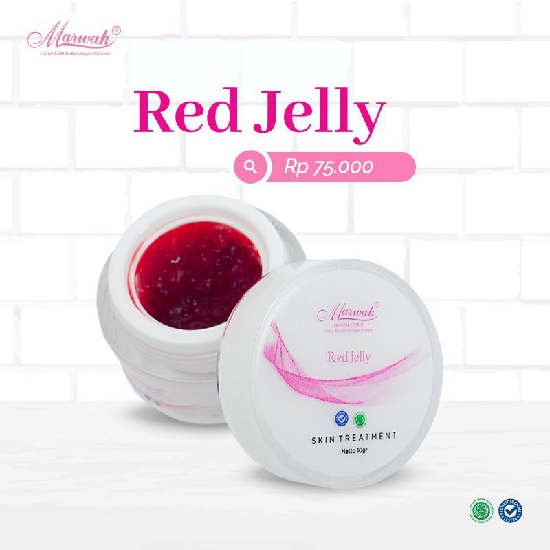 Marwah Skincare Jelly Red Green Yellow Orange Radiance Gold Serum Wajah Premium 100% Original BPOM Terlaris