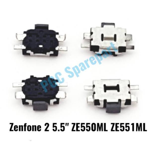 ORIGINAL SWITCH KONEKTOR POWER ON OFF ASUS ZENFONE 2 5.5" ZE550ML Z008D ZE551ML Z00AD SWIT CONNECTOR