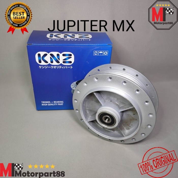 TROMOL BELAKANG JUPITER MX WARNA SILVER BERIKUT BEARING KNZ